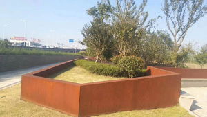 隆尧耐候钢挡土墙
